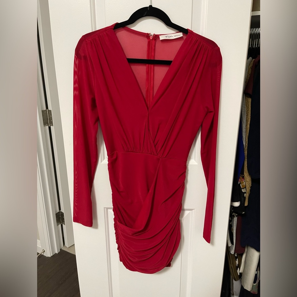 Room Service Red Mini Dress